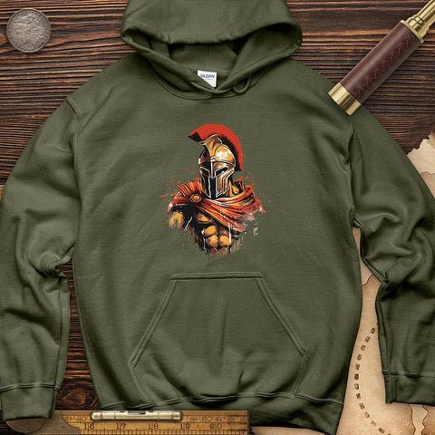 Spartan Power Hoodie Military Green / S