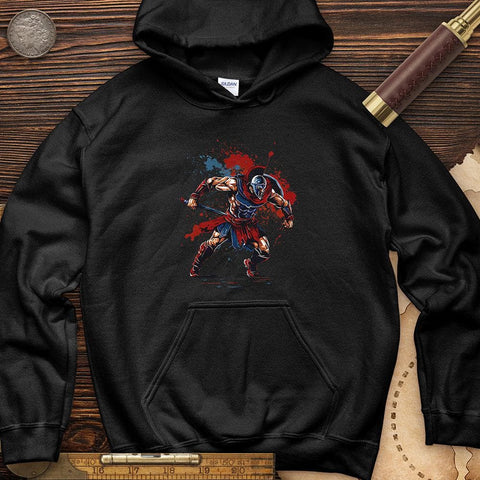 Spartan Warrior Hoodie Black / S