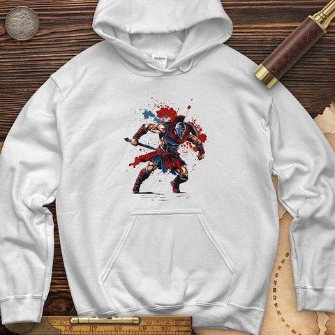 Spartan Warrior Hoodie White / S