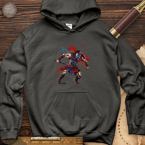 Spartan Warrior Hoodie Charcoal / S