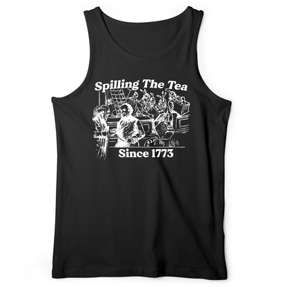 Spilling The Tea Since 1773 Tank Black / XS