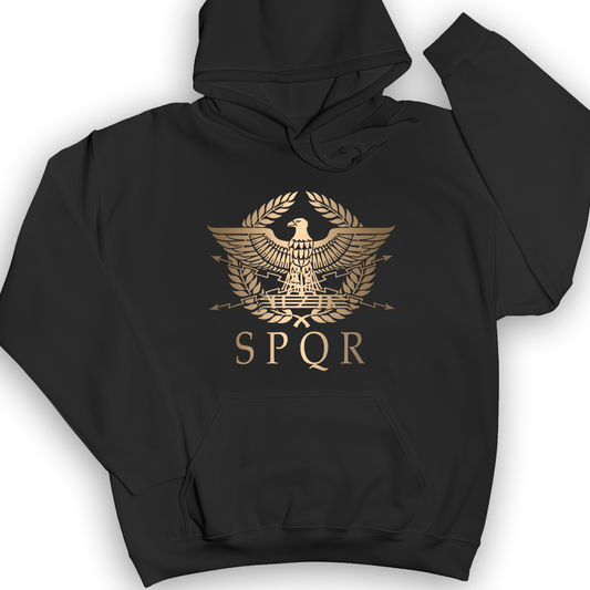 SPQR Hoodie Black / S