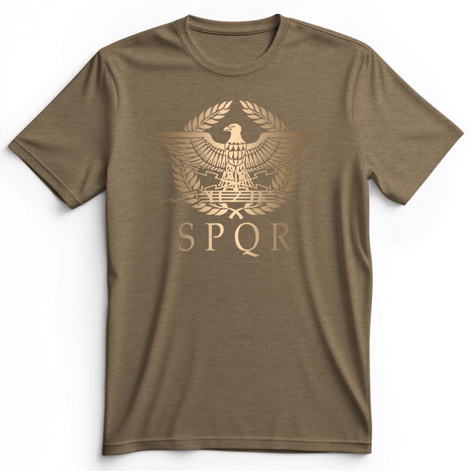 SPQR Premium Tee Heather Olive / S