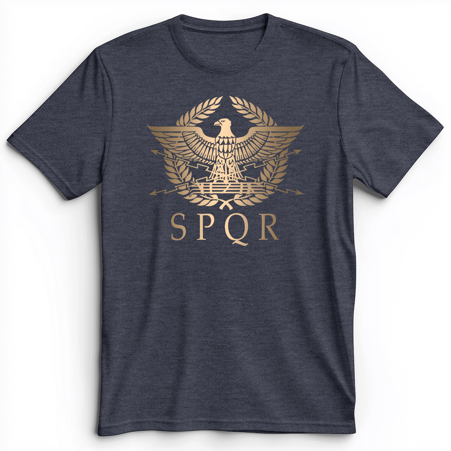 SPQR Premium Tee Heather Navy / S