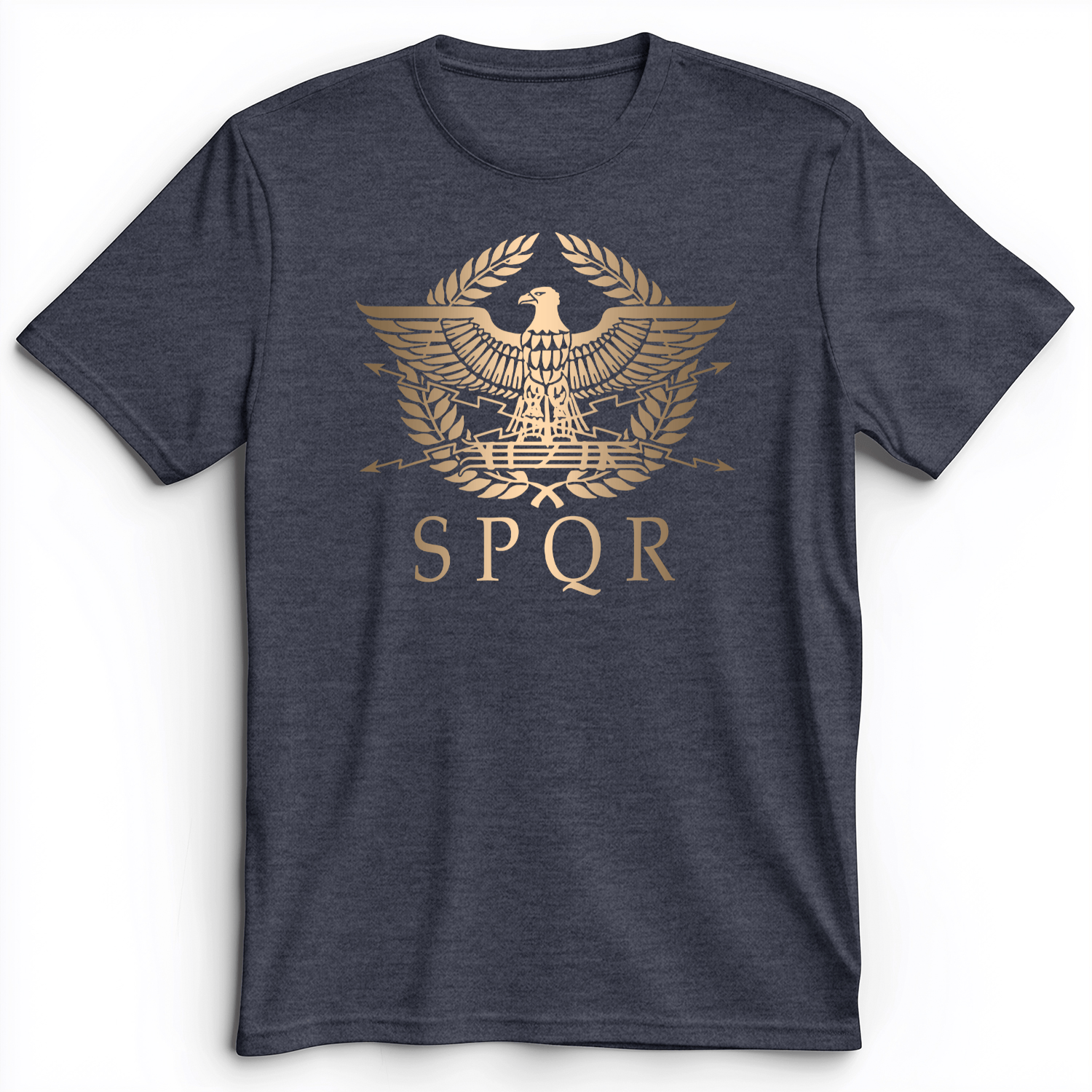 SPQR Premium Tee Heather Navy / S