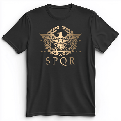 SPQR Premium Tee Dark Grey Heather / S