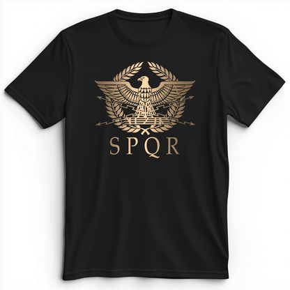 SPQR Premium Tee Black / S