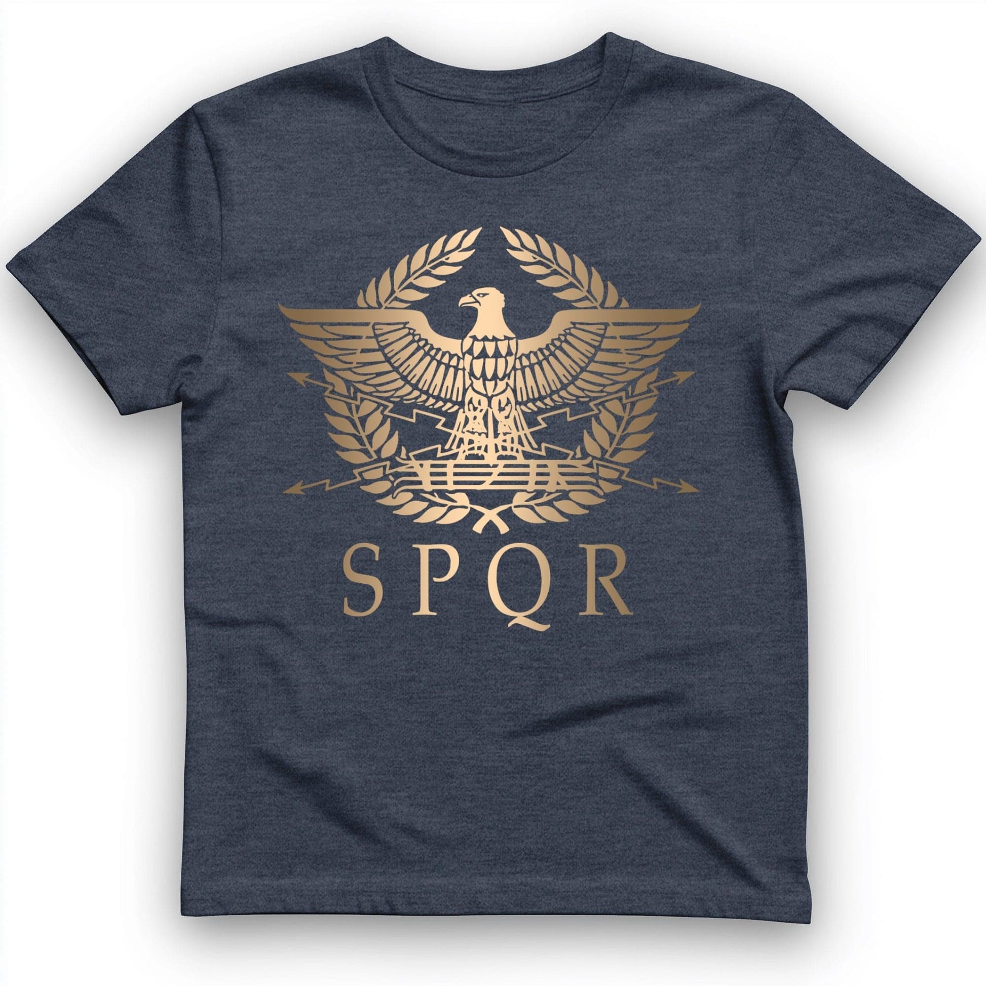 SPQR T-Shirt Heather Navy / S