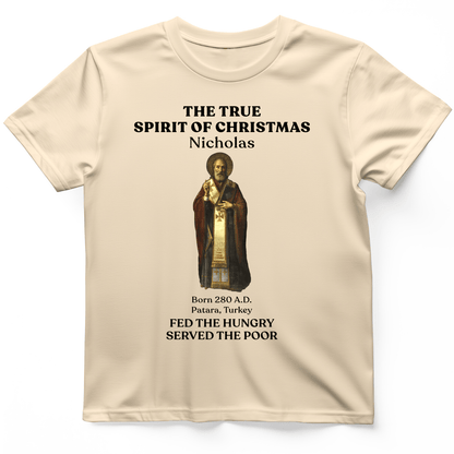 St Nicholas T-Shirt Natural / S