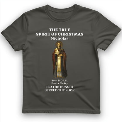 St Nicholas T-Shirt Charcoal / S