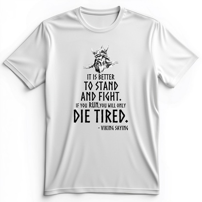 Stand And Fight Premium Tee Athletic Heather / S