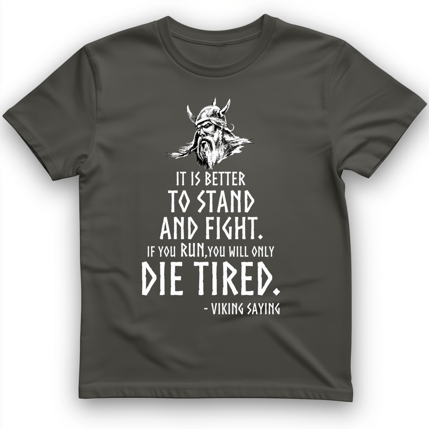 Stand and Fight T-Shirt Charcoal / S
