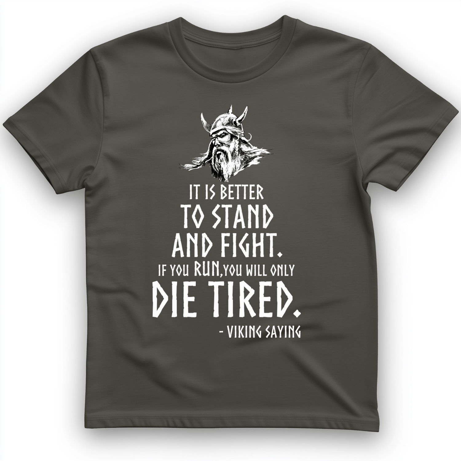 Stand and Fight T-Shirt Charcoal / S