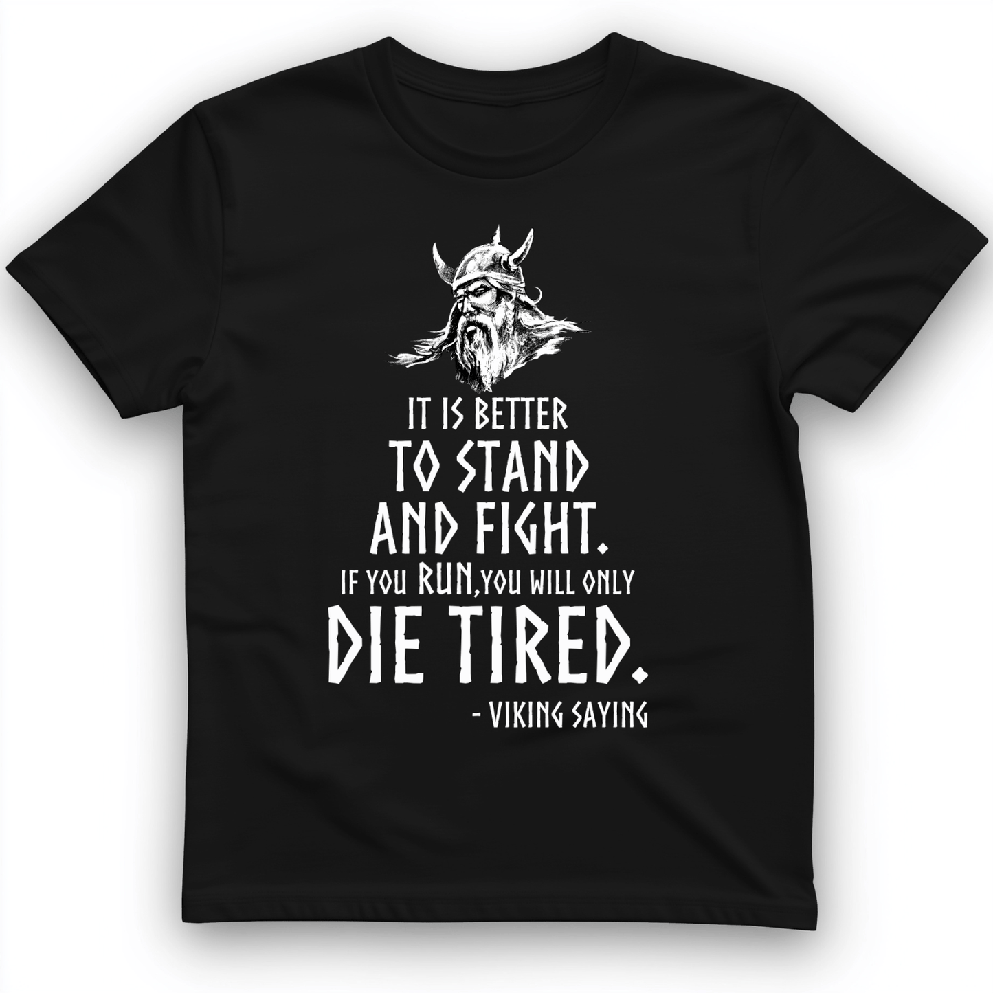 Stand and Fight T-Shirt Black / S