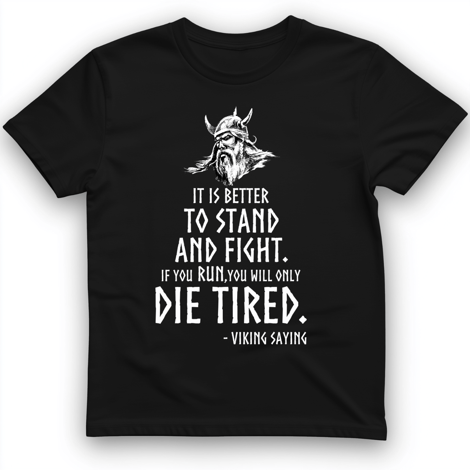 Stand and Fight T-Shirt Black / S