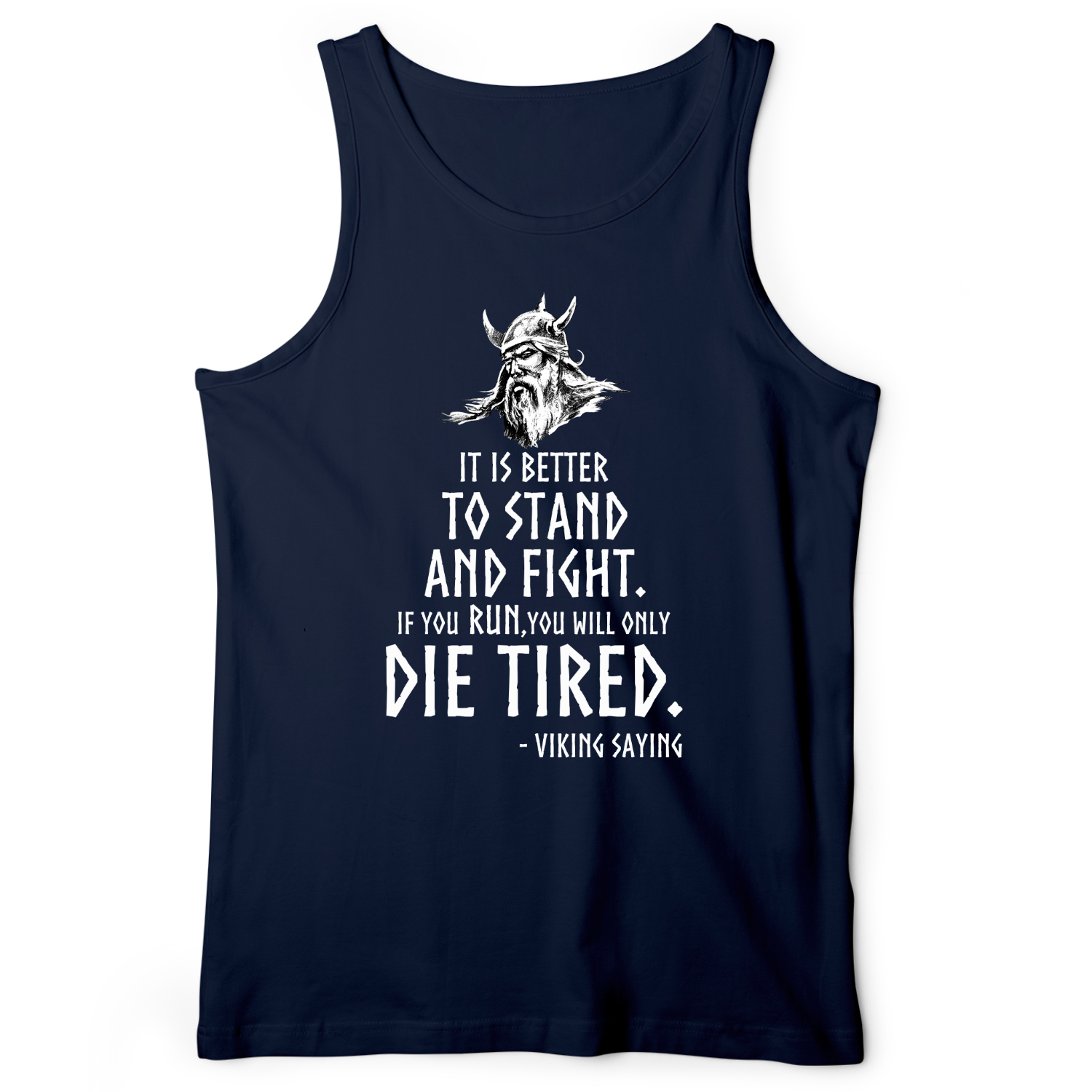 Stand And Fight Tank Navy / XS