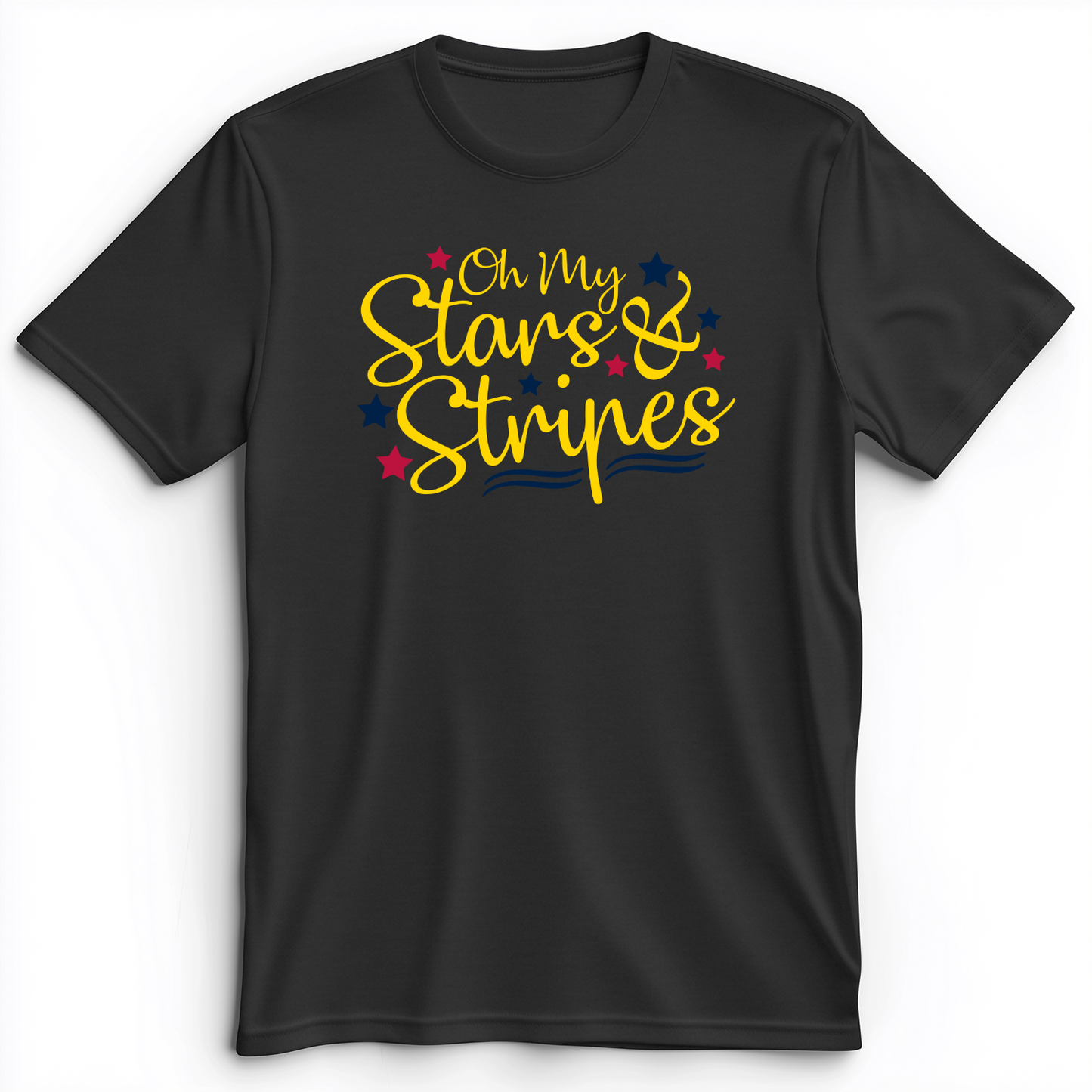 Stars And Stripes Premium Tee Dark Grey Heather / S