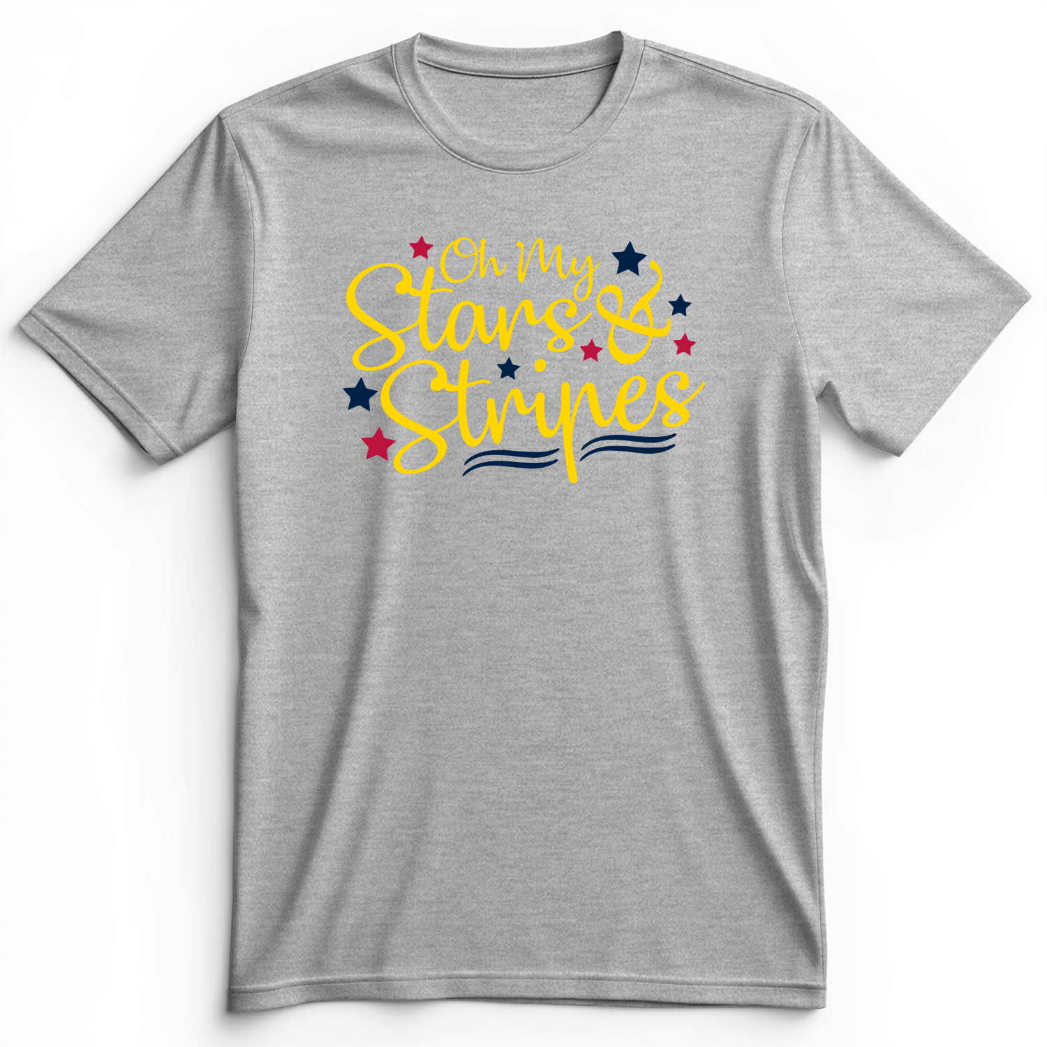 Stars And Stripes Premium Tee Athletic Heather / S