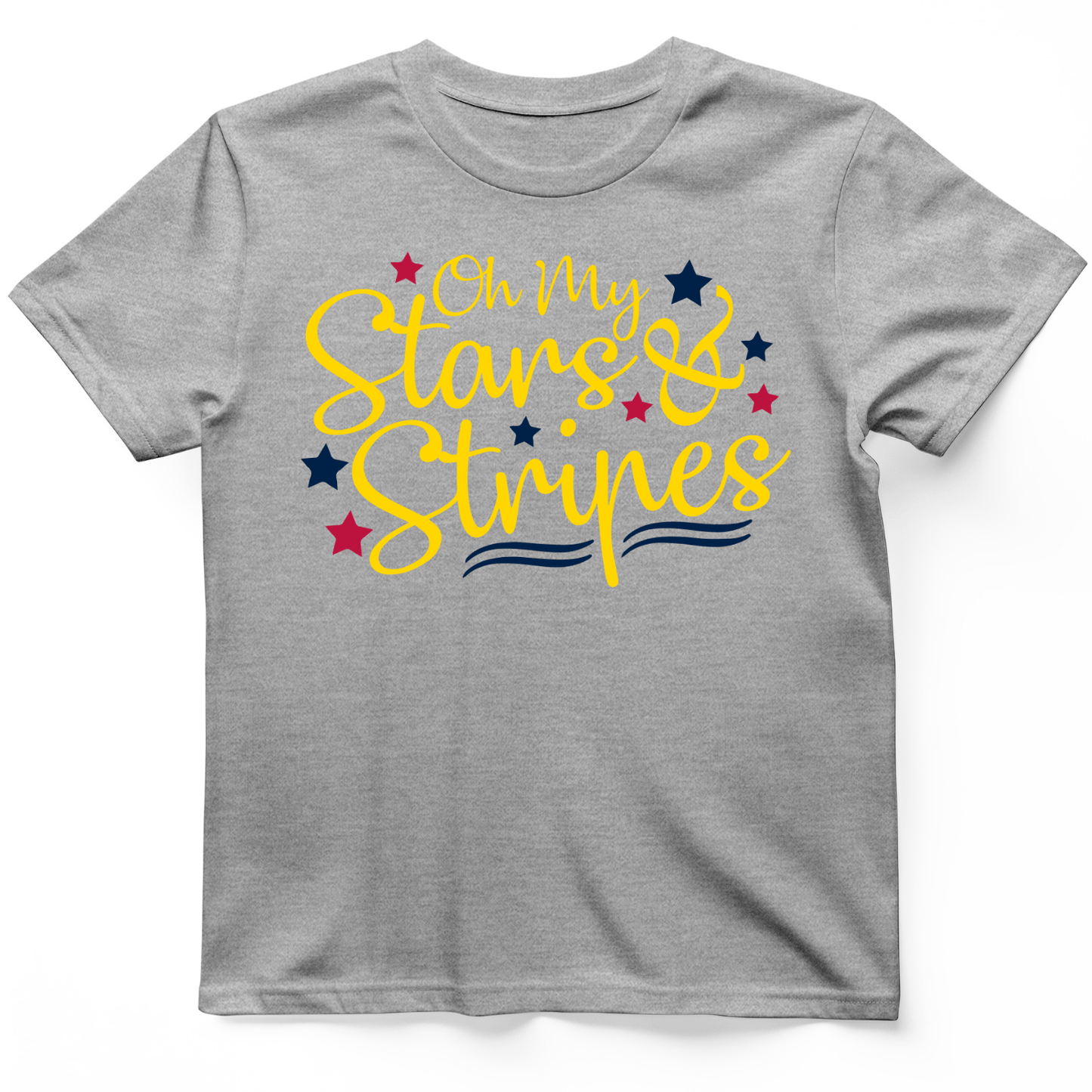 Stars and Stripes T-Shirt Sport Grey / S