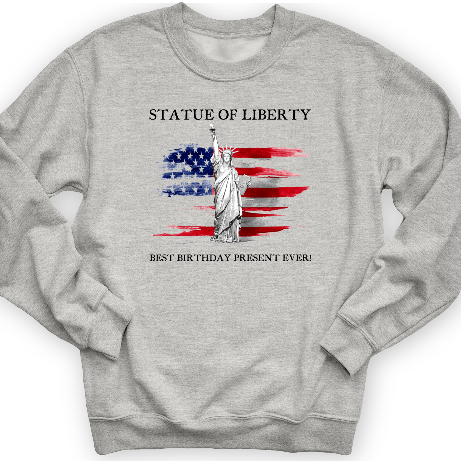 Statue Of Liberty Crewneck Sport Grey / S