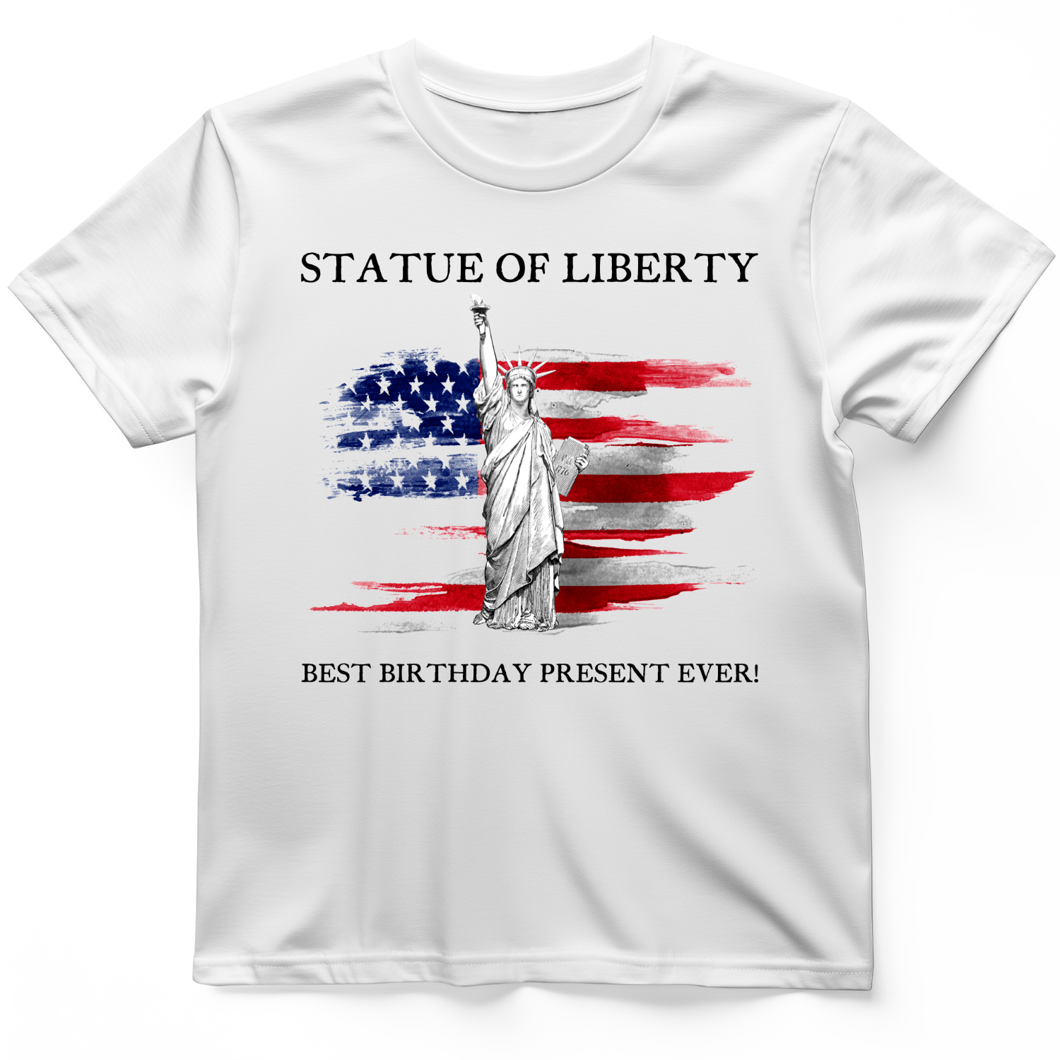 Statue Of Liberty T-Shirt White / S