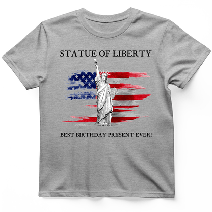 Statue Of Liberty T-Shirt Sport Grey / S