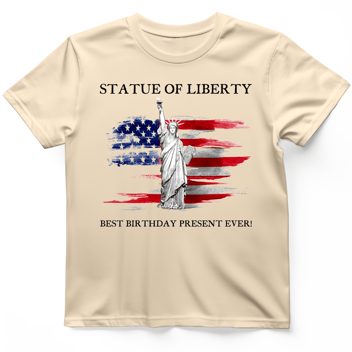 Statue Of Liberty T-Shirt Natural / S