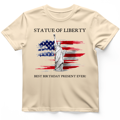 Statue Of Liberty T-Shirt Natural / S