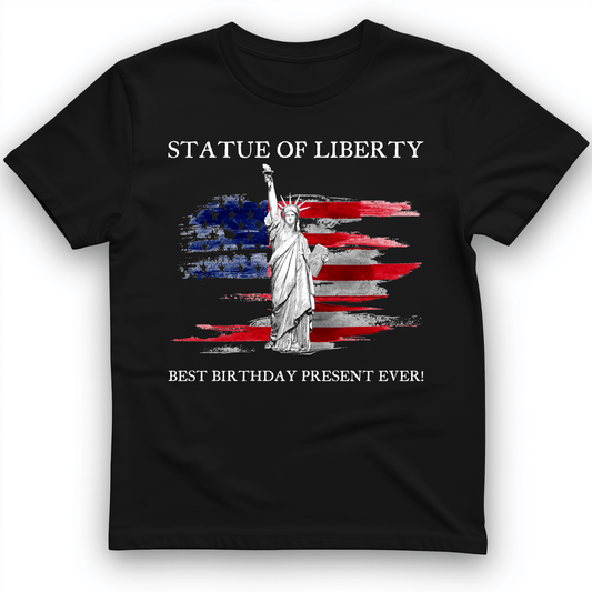 Statue Of Liberty T-Shirt Black / S