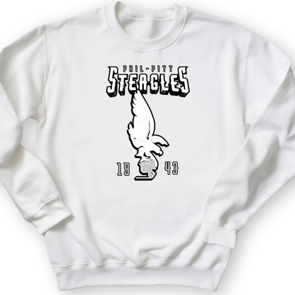 Steagles Crewneck White / S