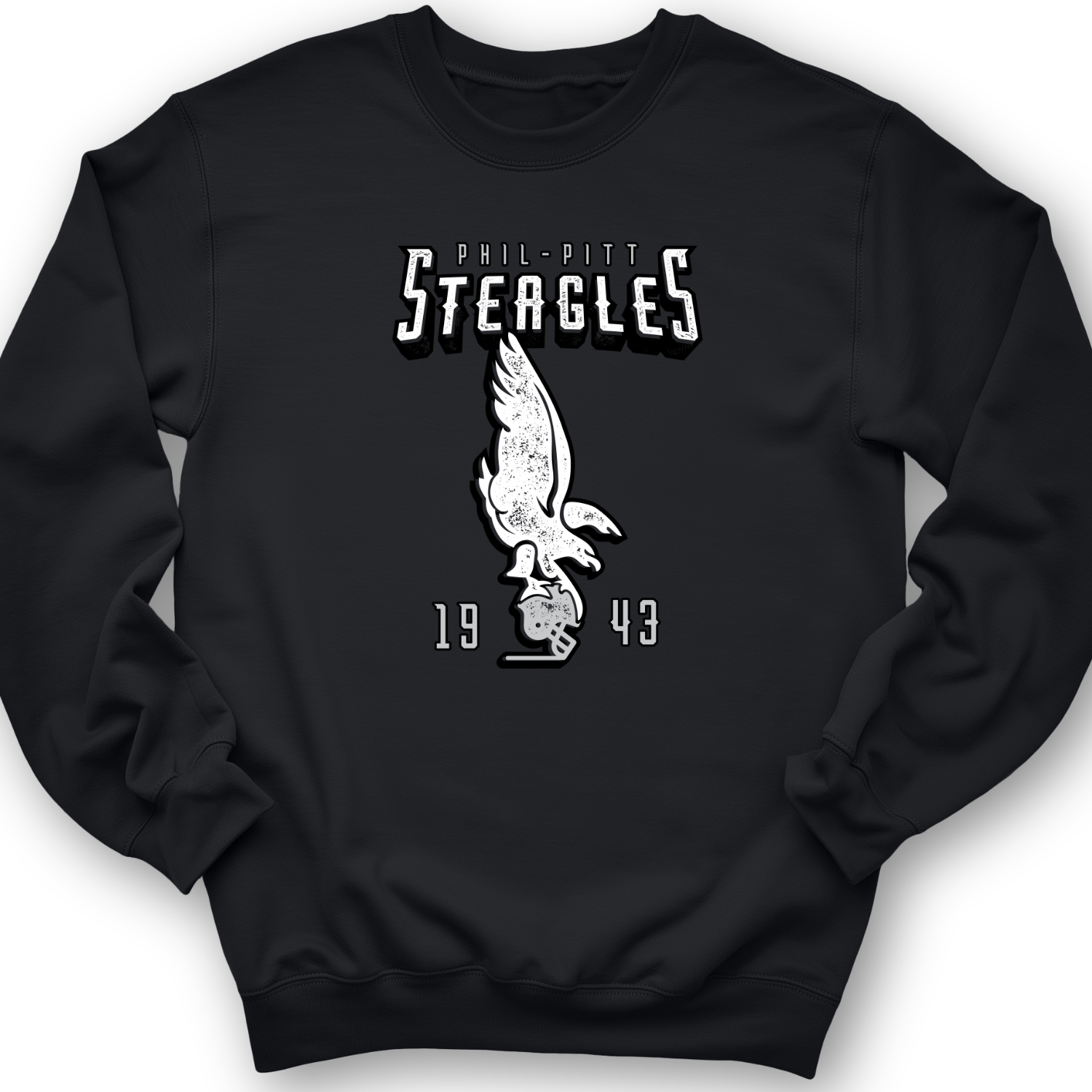Steagles Crewneck Black / S