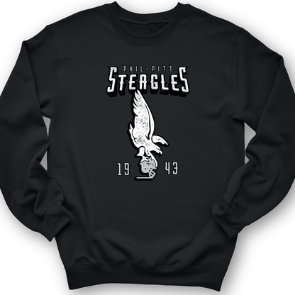 Steagles Crewneck Black / S
