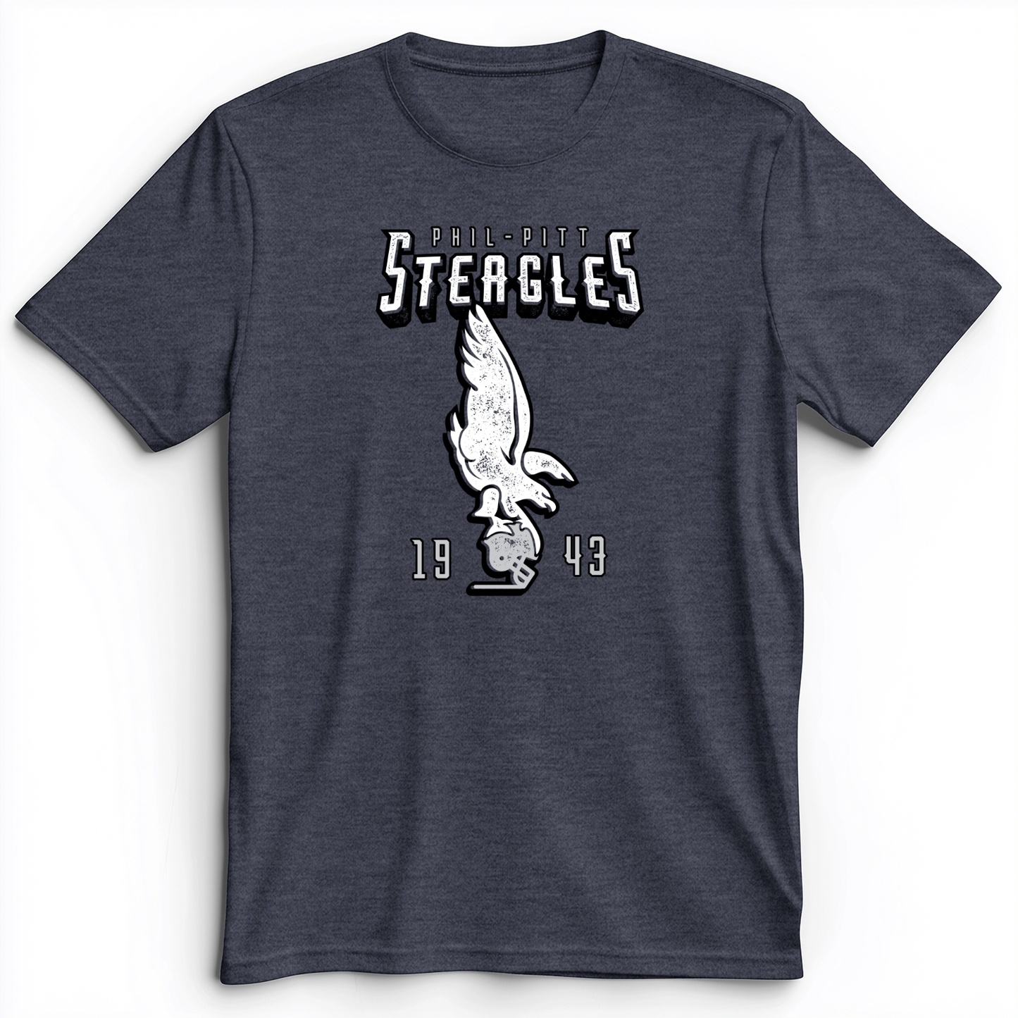 Steagles Premium Tee Heather Navy / S