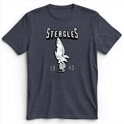 Steagles Premium Tee Heather Navy / S