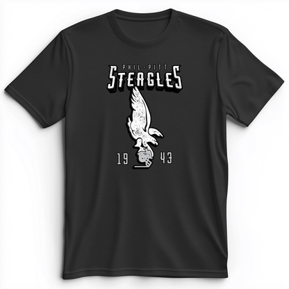 Steagles Premium Tee Dark Grey Heather / S