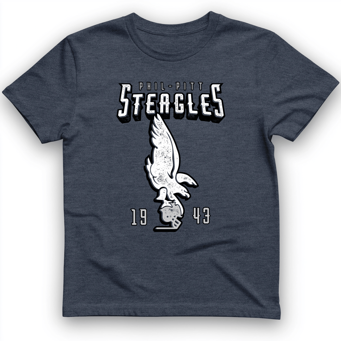 Steagles T-Shirt Heather Navy / S