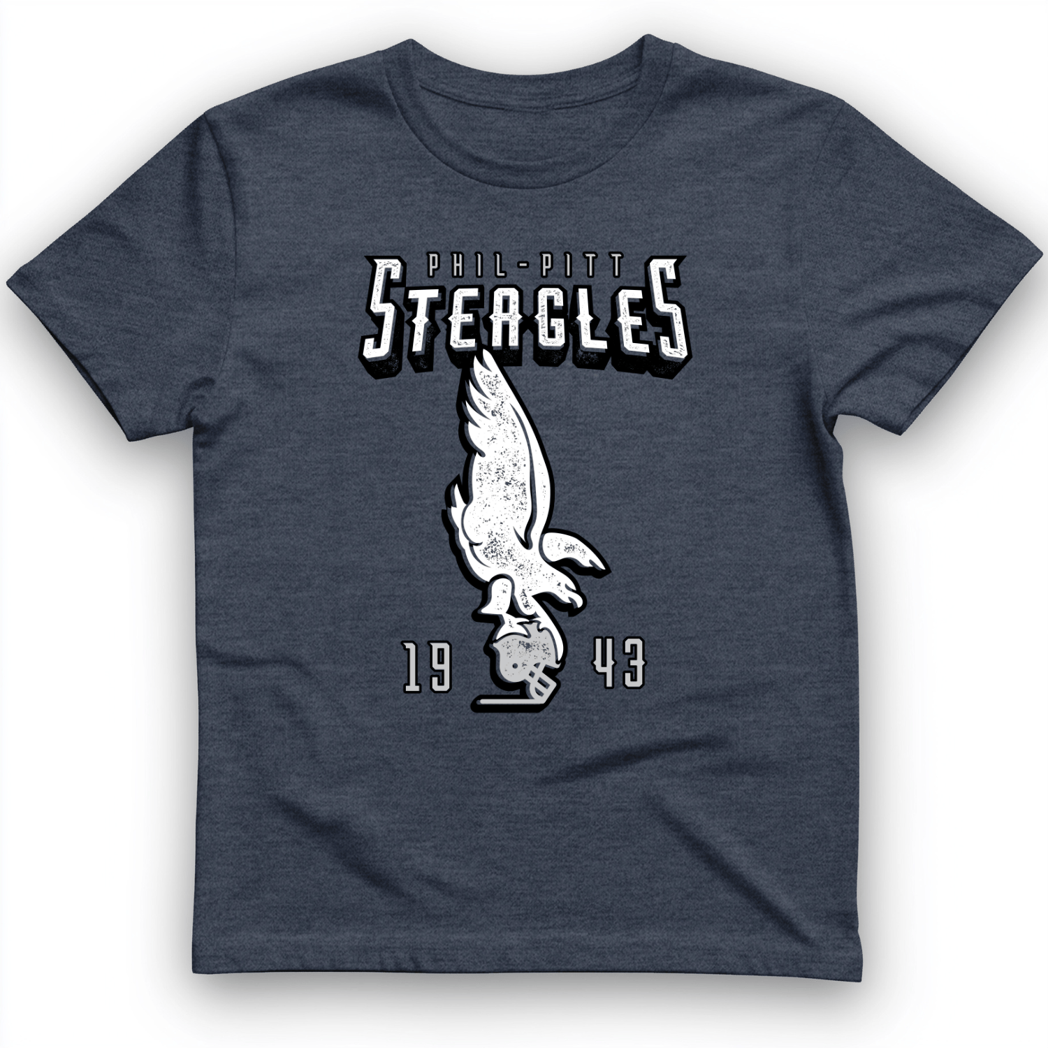 Steagles T-Shirt Heather Navy / S
