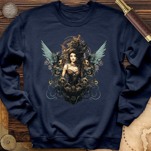 Steampunk Athena Crewneck