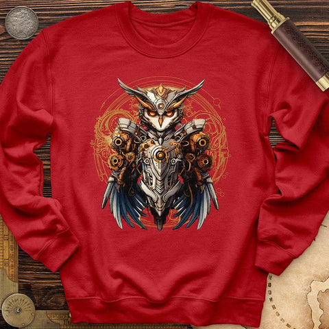 Steampunk Owl Crewneck