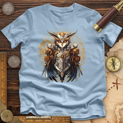 Steampunk Owl Premium Quality Tee