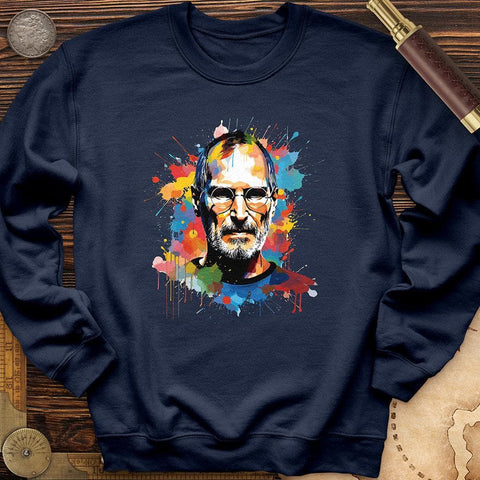 Steve Jobs Crewneck Navy / S