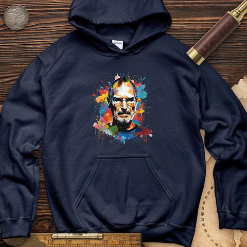 Steve Jobs Hoodie Navy / S