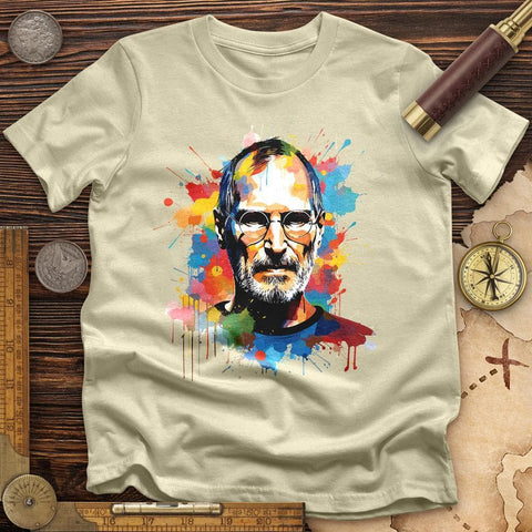 Steve Jobs T-Shirt Natural / S