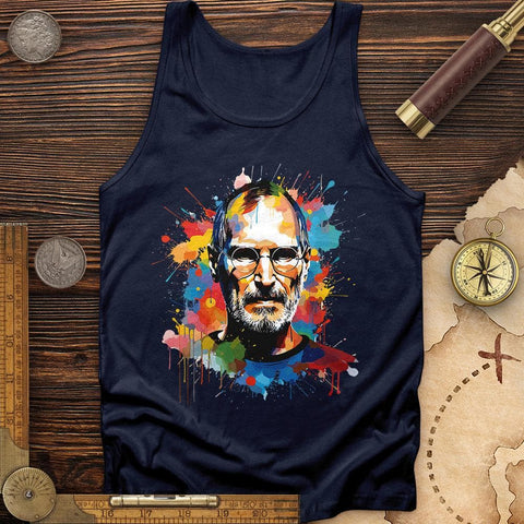 Steve Jobs Tank Navy / XS