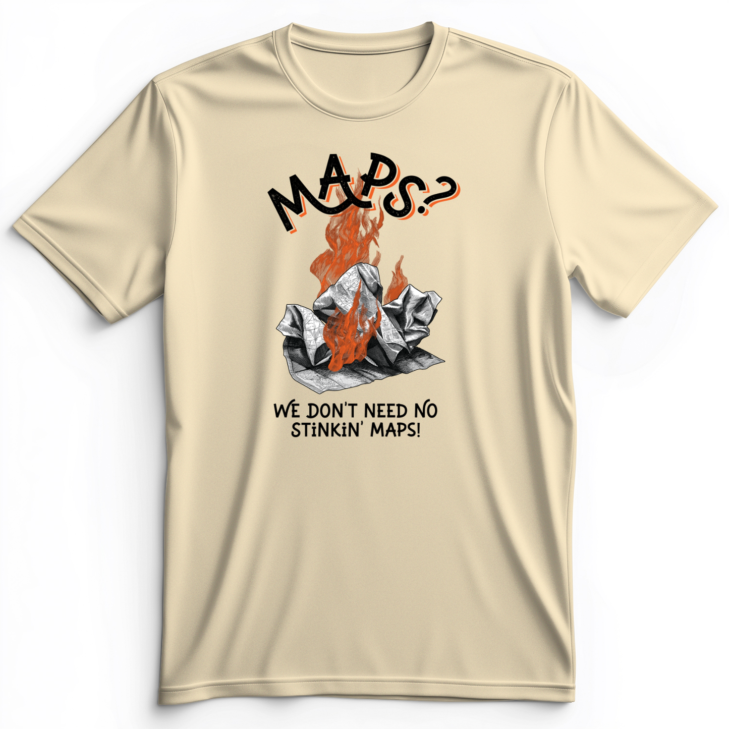 Stinkin' Maps Premium Tee Natural / S