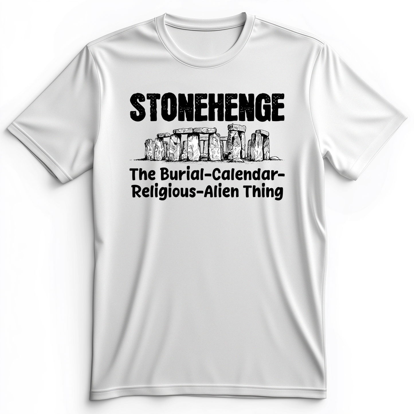 Stonehenge Burial Thing Premium Tee White / S