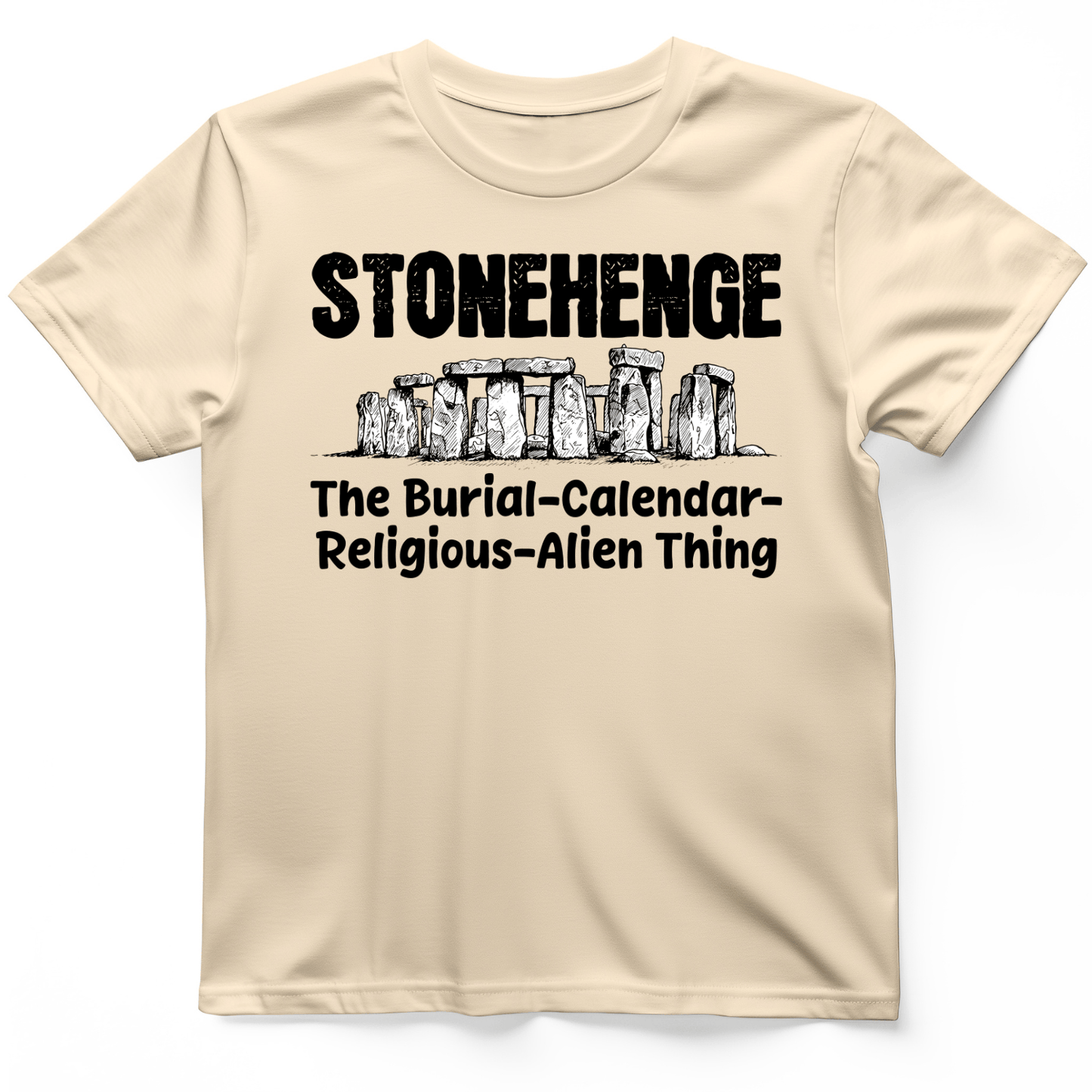 Stonehenge Burial Thing T-Shirt Natural / S