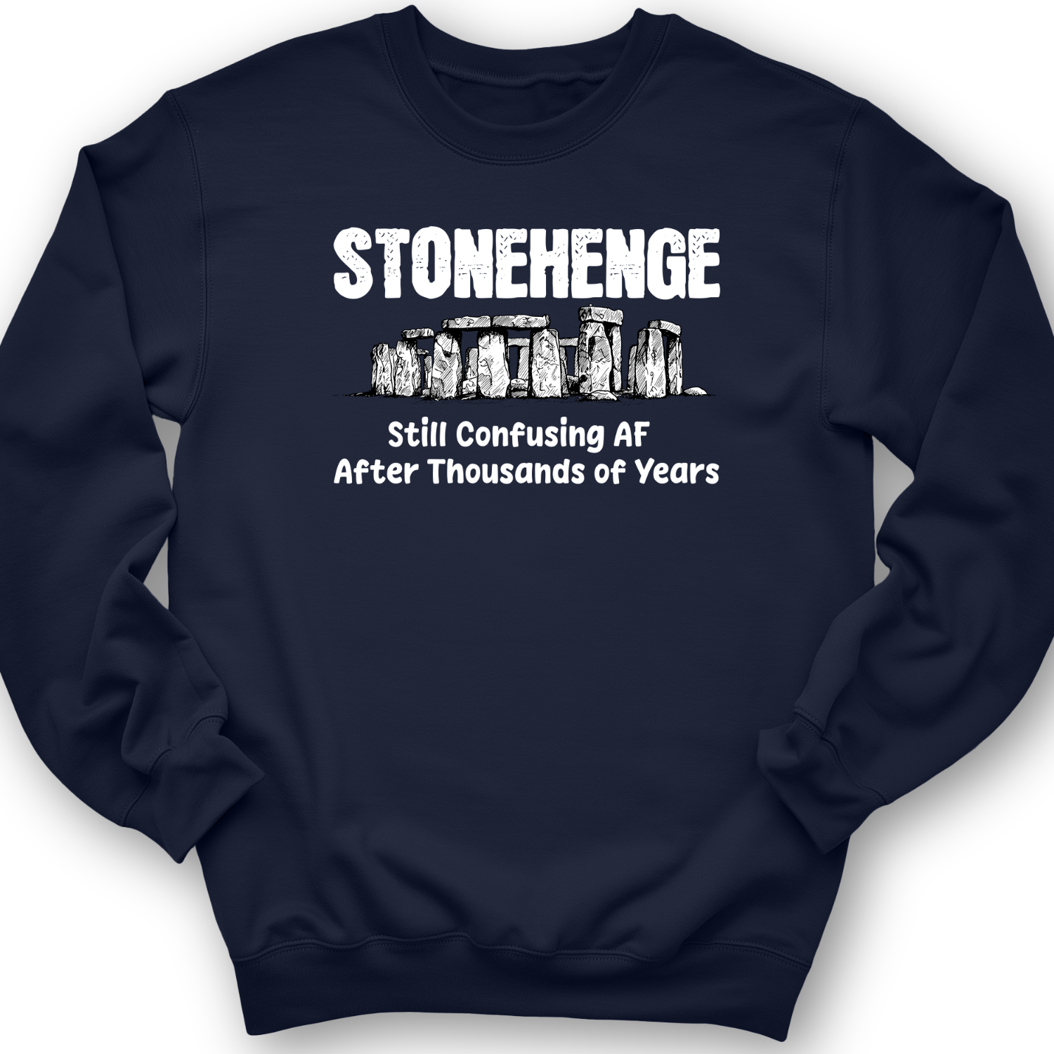 Stonehenge Confusing Crewneck Navy / S