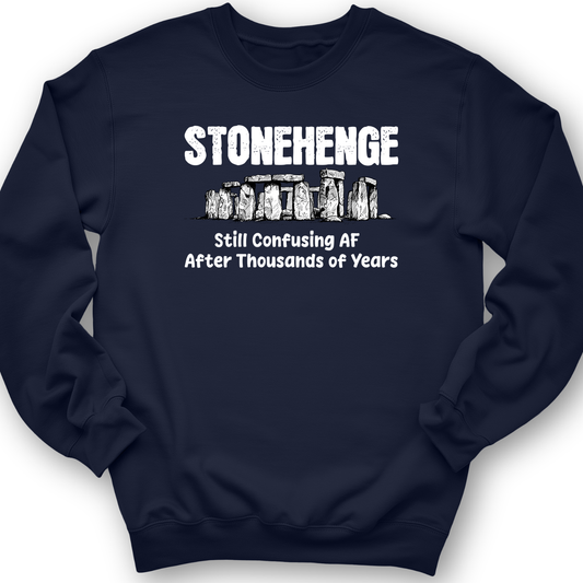 Stonehenge Confusing Crewneck Navy / S