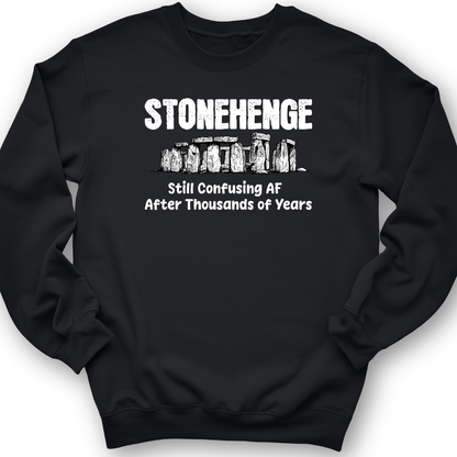 Stonehenge Confusing Crewneck Black / S